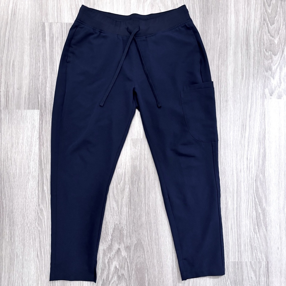 Mandala 6 Pocket Slim Scrub Pant Navy